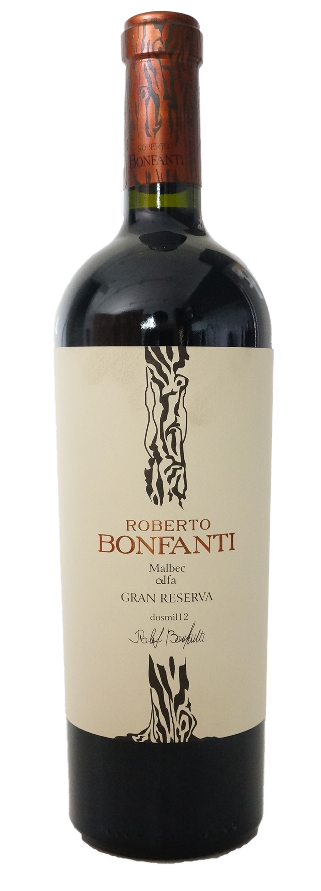 Roberto Bonfanti "Alpha" Gran Reserva Malbec 2022 750ml