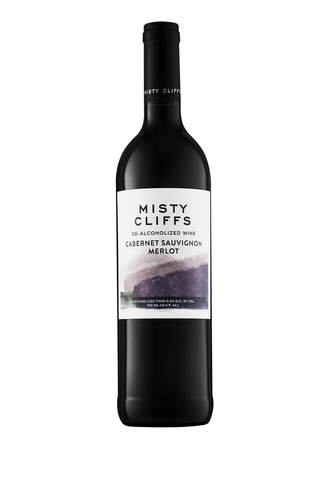 Non-Alcoholic Wine Misty Cliffs Cabernet Sauvignon/Merlot De-Alcoholised Wine South Africa750ml