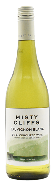 Non-Alcoholic Wine Misty Cliffs Sauvignon Blanc De-Alcoholised Wine South Africa 750ml