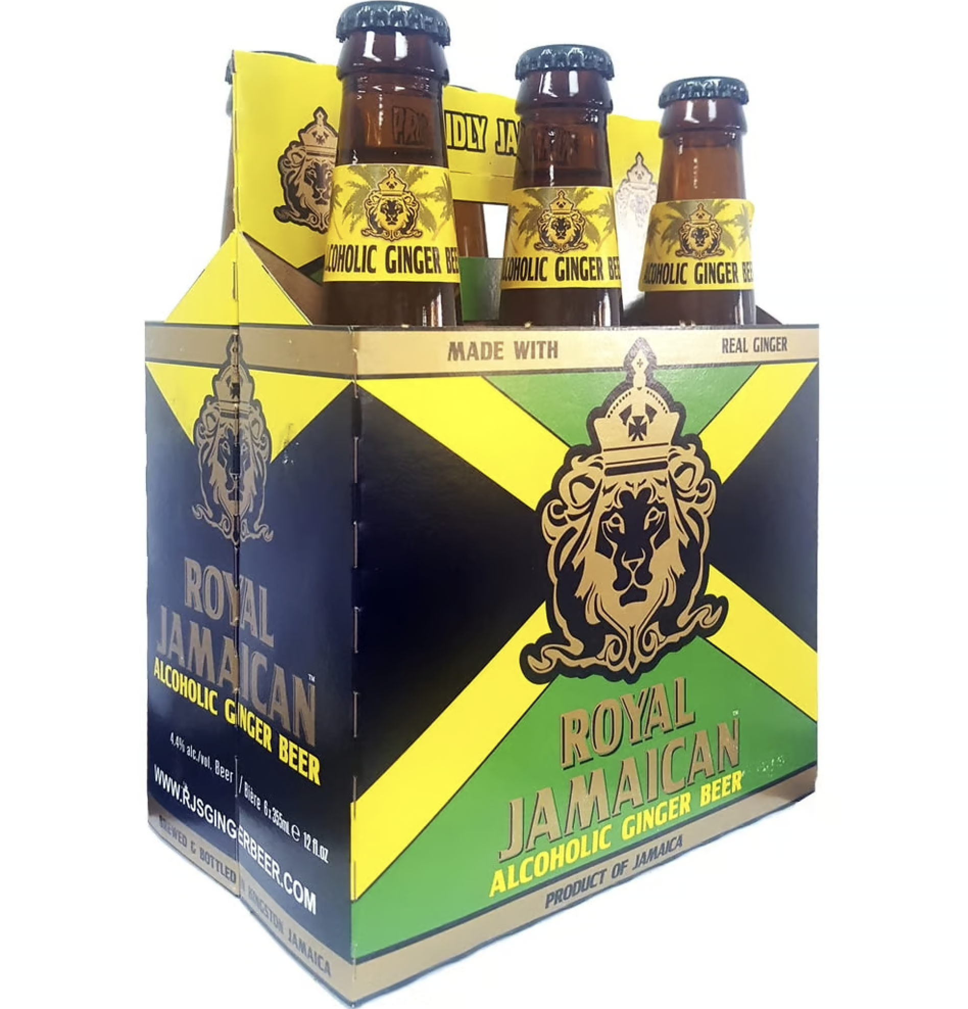 Royal Jamaican Alcoholic Ginger Beer 12oz 6pack