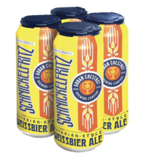 Urban Chestnut "Schnickelfritz"Bavarian-Style Weissbier Ale 16oz 4pk