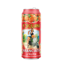 A'Siciliana Aranciata di Sicilia Blood Orange Soda 330ml