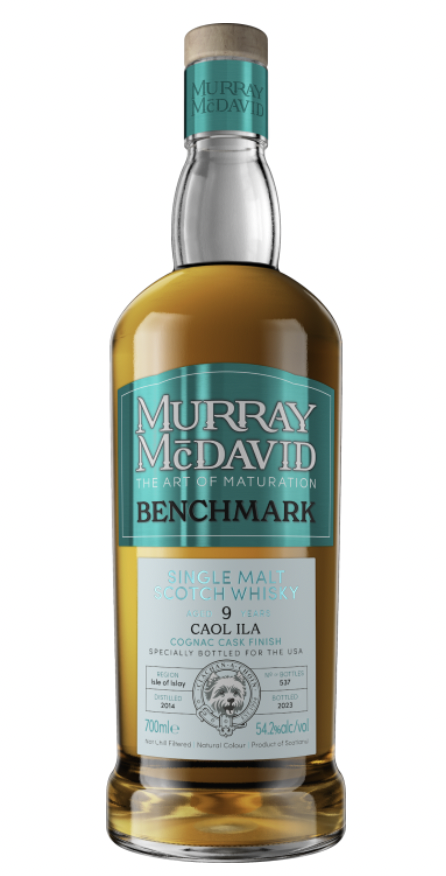 Murray McDavid "Benchmark" Caol Ila Cognac Finished Single Malt Scotch Whisky 700ml