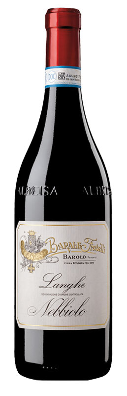 Barale Fratelli Nebbiolo Langhe 2022 750ml