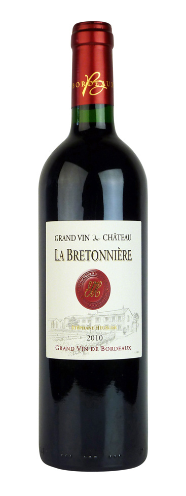 Chateau Le Bretonniere "Grand Vin" Blaye Cotes de Bordeaux 2015 750ml