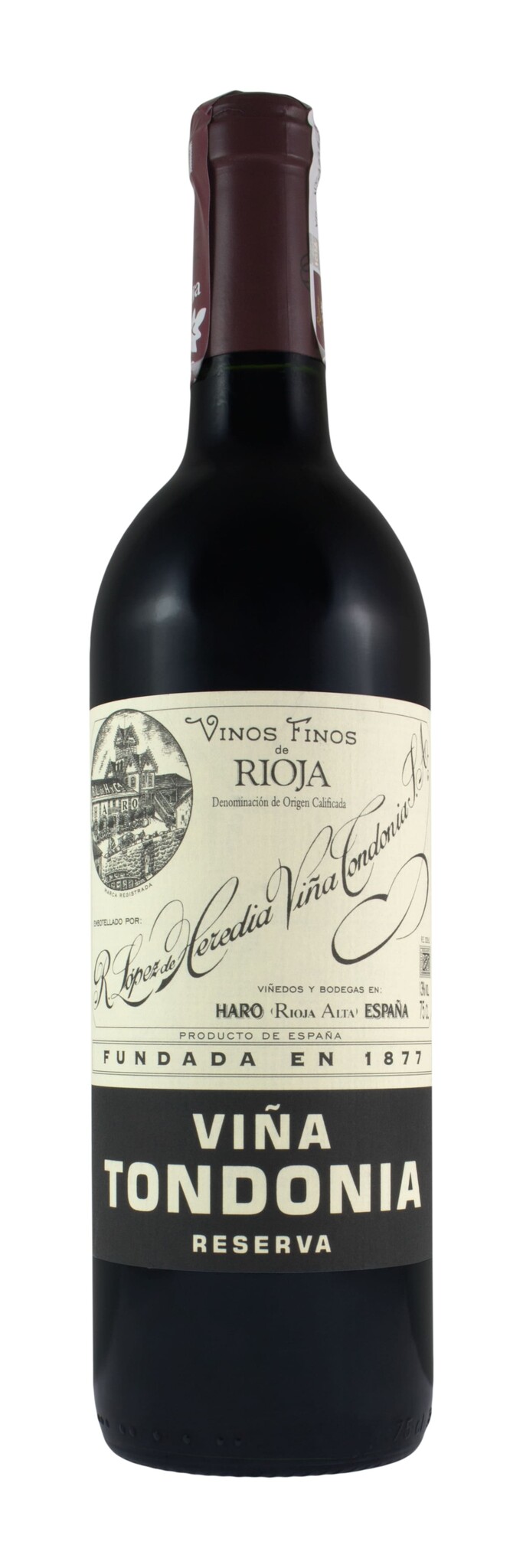Lopez de Heredia "Vina Tondonia" Rioja Reserva 2012 750ml