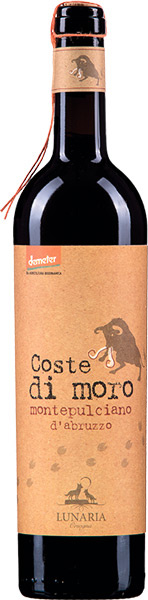 Lunaria "Coste di moro" Montepulciano d'Abruzzo 2018 750ml