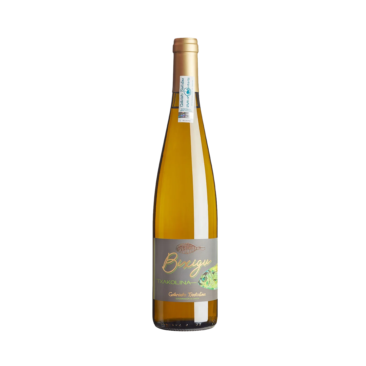 Txakoli Gaintza "Bixigu" Blanco Getariako Txakolina 2023 750ml