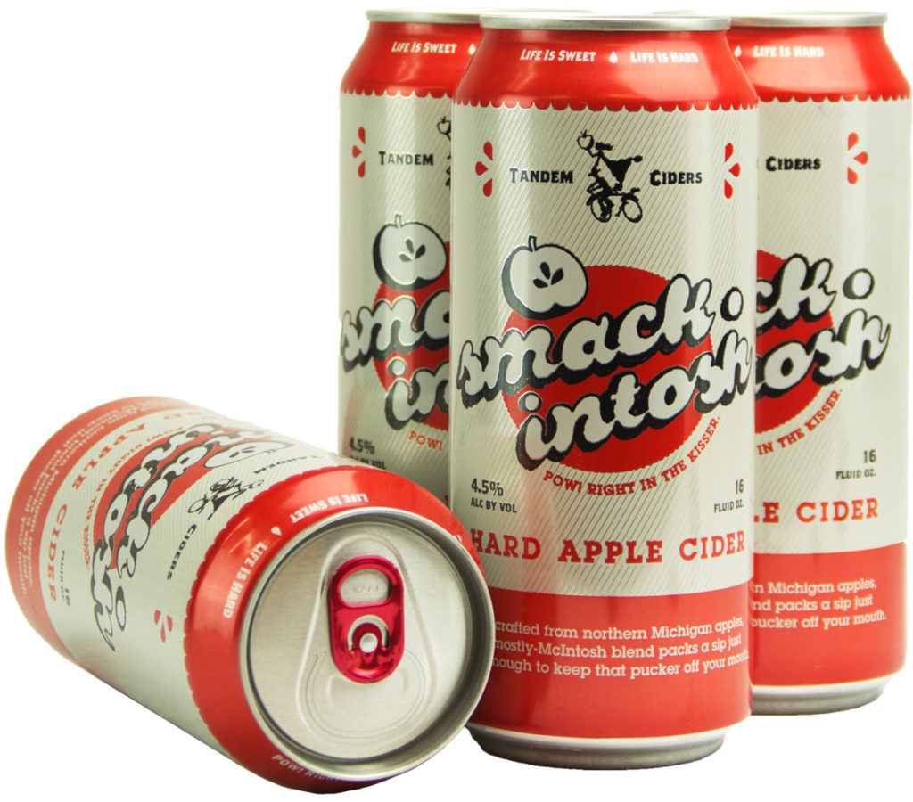 Tandem Ciders "Smackintosch" Hard Apple Cider 16oz 4pk