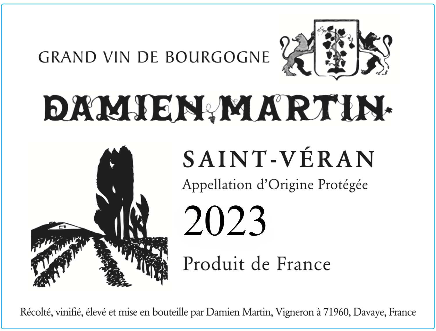 Damien Martin Saint-Veran 2023 750ml
