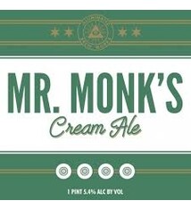 Illuminated Brew Works "Mr. Monk's" Cream Ale 16oz 4pk