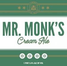 Illuminated Brew Works "Mr. Monk's" Cream Ale 16oz 4pk