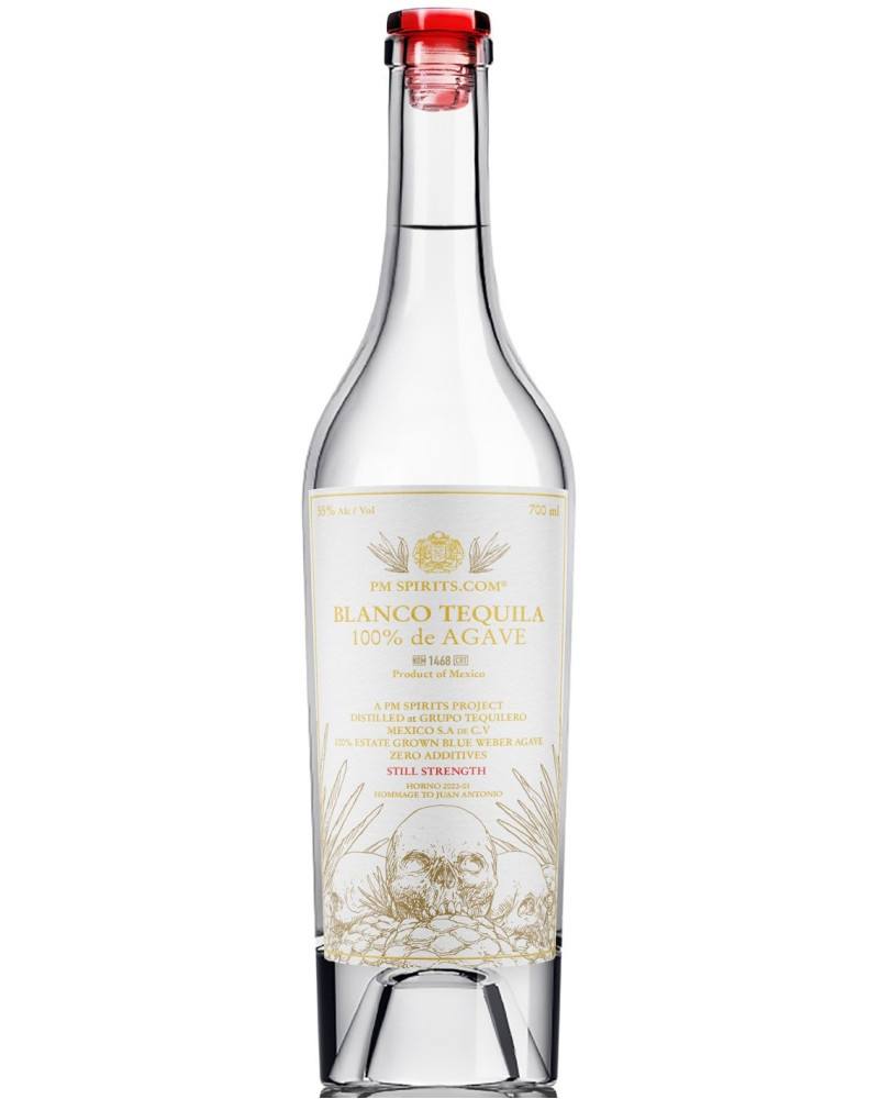 PM Spirits Single Oven Still Strength Tequila Blanco 55%abv 700ml