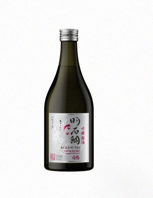 Akashi-Tai Shiraume Ginjo Umeshu Sake 500ml