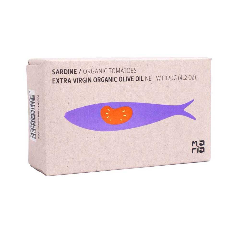 Maria Organic Sardines in Tomato Sauce 4.2oz