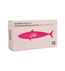 Maria Organic Mackerel Filets in Extra Virgin Olive Oil 4.2oz