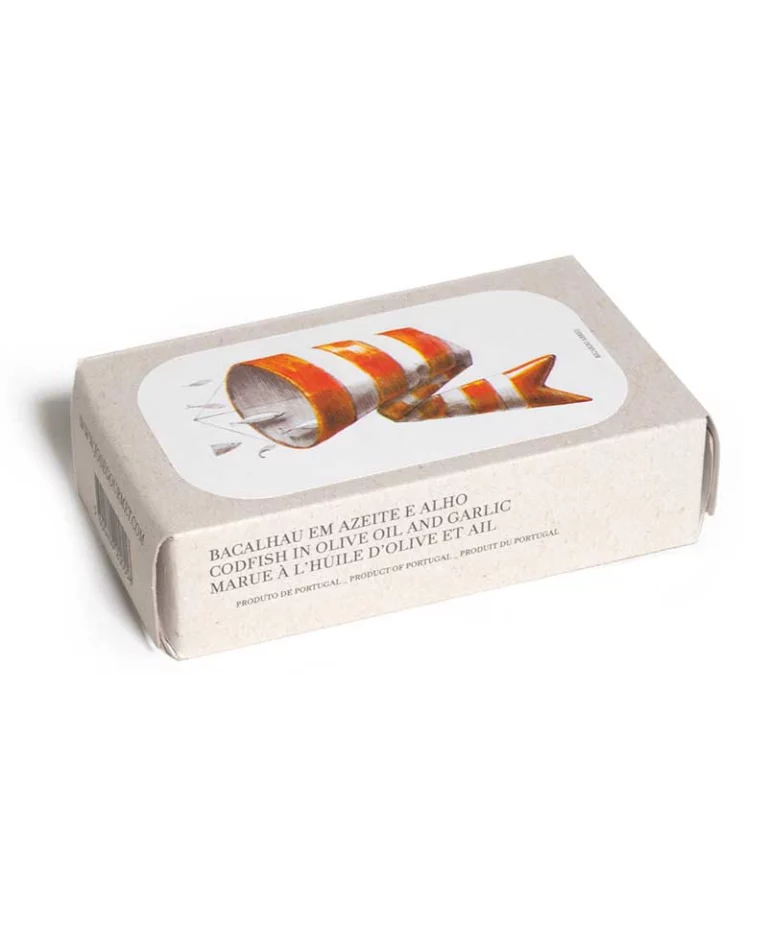 Jose Gourmet Codfish in Oil with Garlic 4.2oz