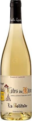 Famille Lancon ""La Solitude" Cotes du Rhone Blanc 2023 750ml