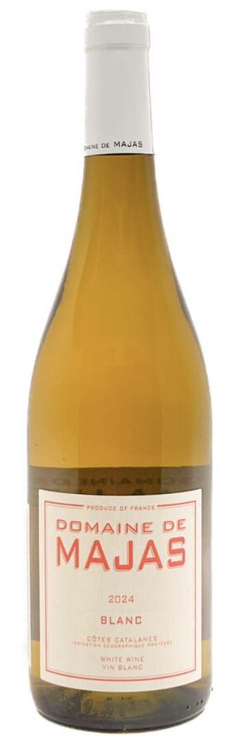 Domaine de Majas Blanc Cotes Catalanes 2024 750ml