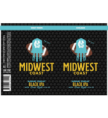 Midwest Coast "Sunday Parlay" Black IPA 16oz 4pk