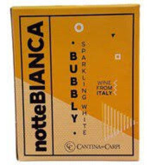 Cantina di Carpi NotteBianca "Bubbly" Sparkling White 250ml 4pack Cans