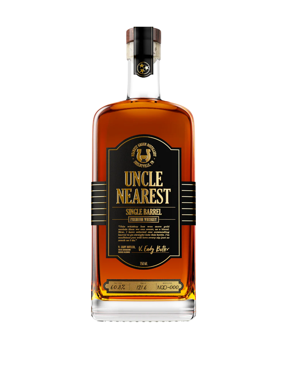 Uncle Nearest Single Barrel Whiskey 750ml