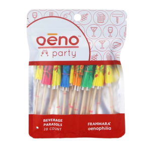 Franmara Oeno Party Beverage Parasols (20 count)