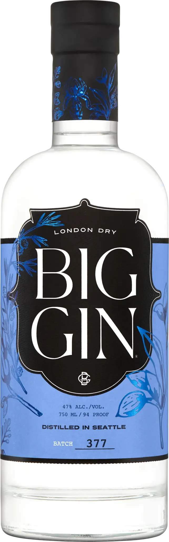 Big Gin Distillery "London Dry Big Gin" 750ml