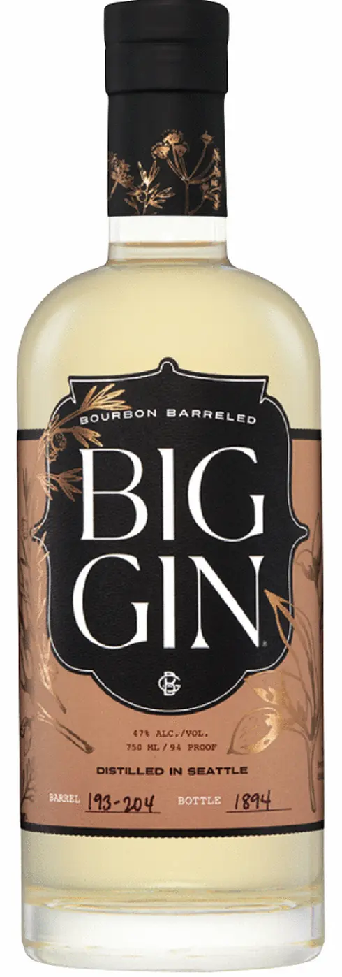 Big Gin Distillery "Bourbon Barreled Big Gin" 750ml