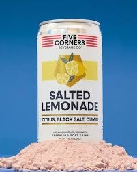 Five Corners "Salted Lemonade" NA Sparkling Cocktail 250ml