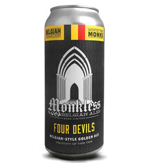 Monkless "Four Devils" Belgian-Style Golden Ale 16oz 4pk