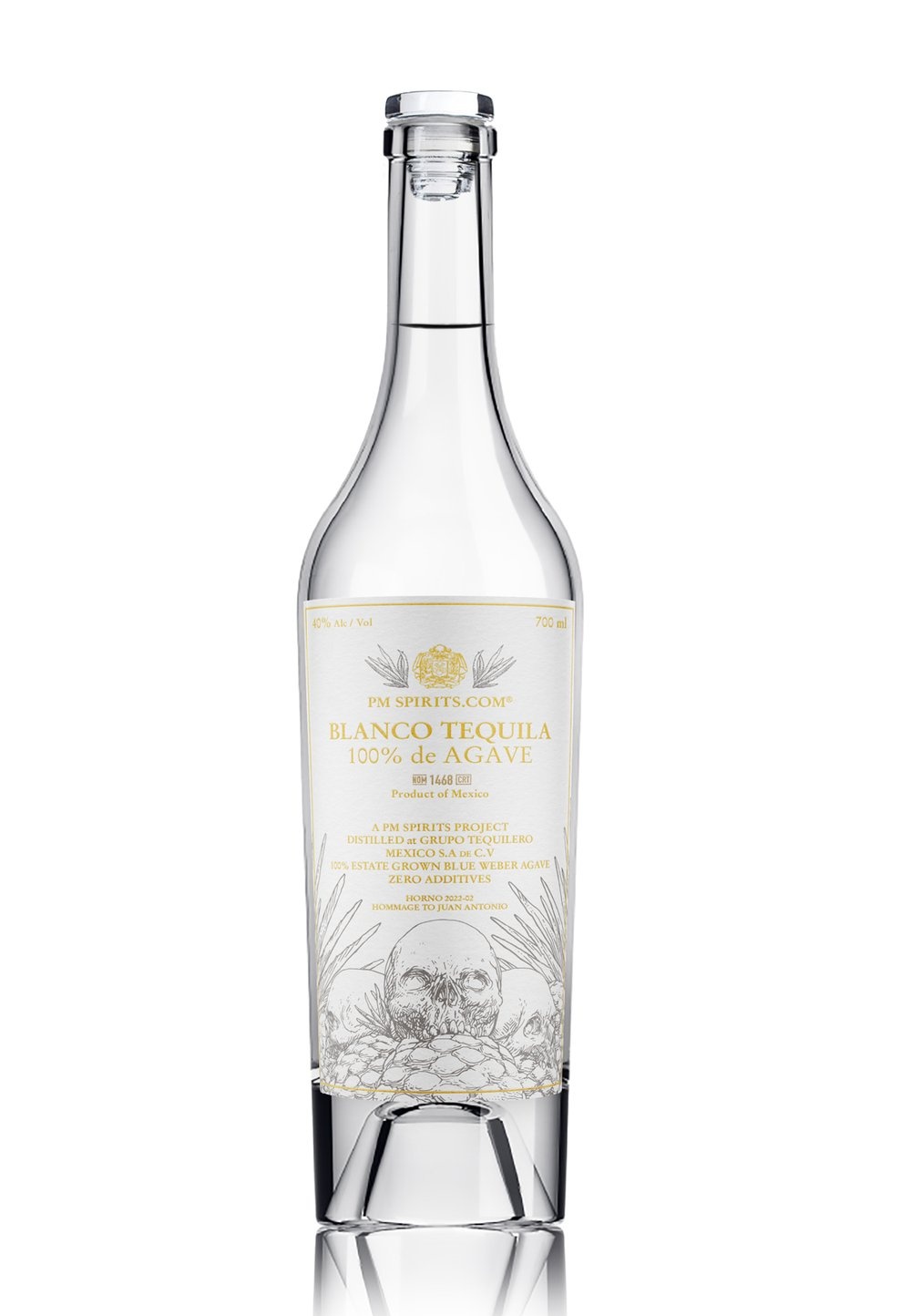 PM Spirits Single Oven Tequila Blanco 40% 700ml