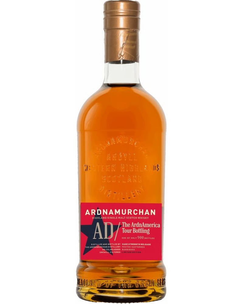Ardnamurchan "AD The ArdnAmerica Tour Bottling" Cask Strength Single Malt Scotch Whisky 57.5% 700ml