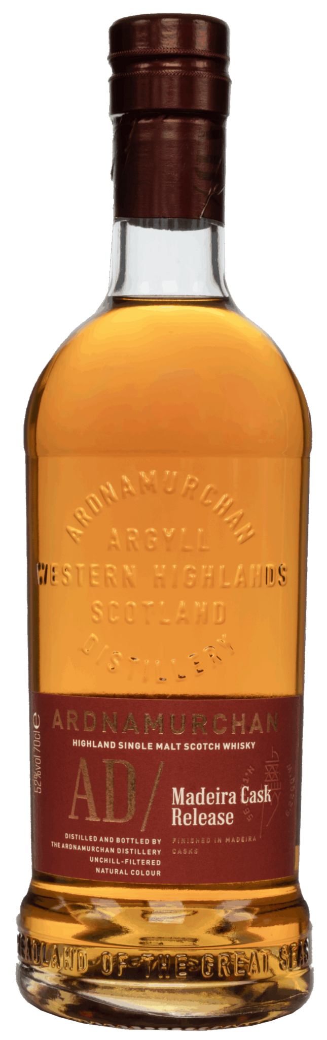 Ardnamurchan "Madeira Cask Release" Highland Single Malt Scotch Whisky 52% 700ml