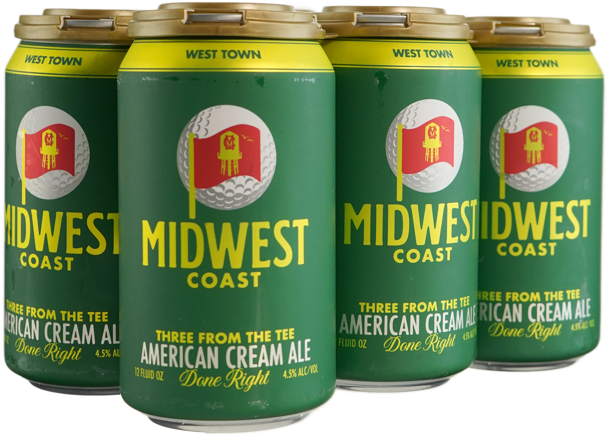 Midwest Coast "Three From The Tee"  12oz 6pk