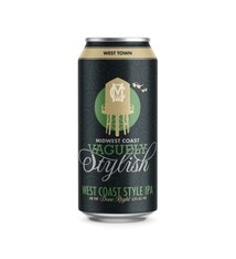 Midwest Coast "Vaguely Stylish" West Coast Style IPA 16oz