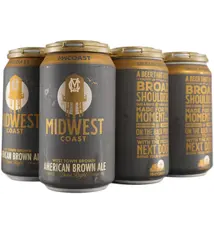 Midwest Coast "West Town Brown" American Brown Ale 12oz 6pk
