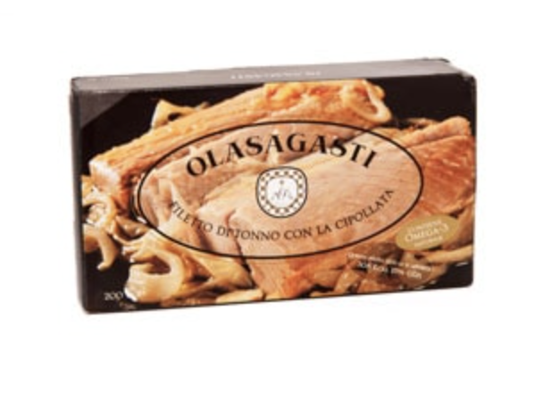 Olasagasti Tuna Filet with Sauteed Onions 6.7oz
