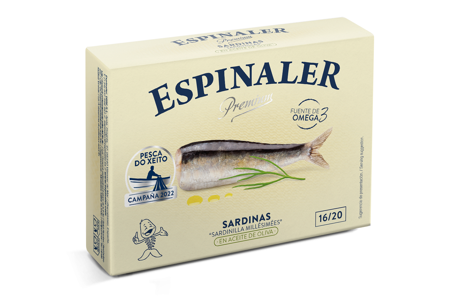 Espinaler Sardines "Baby Sardines" in Olive Oil 4oz