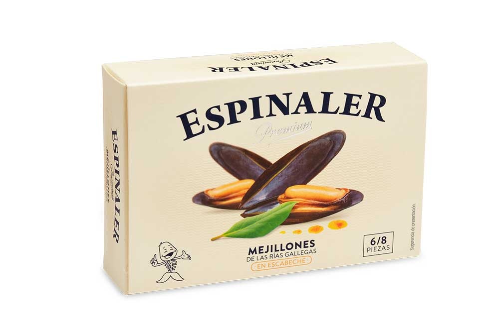 Espinaler Mussels in Pickled Sauce 4oz