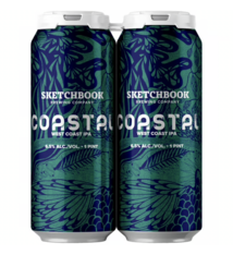 Sketchbook "Coastal" West Coast IPA" 16oz 4pk
