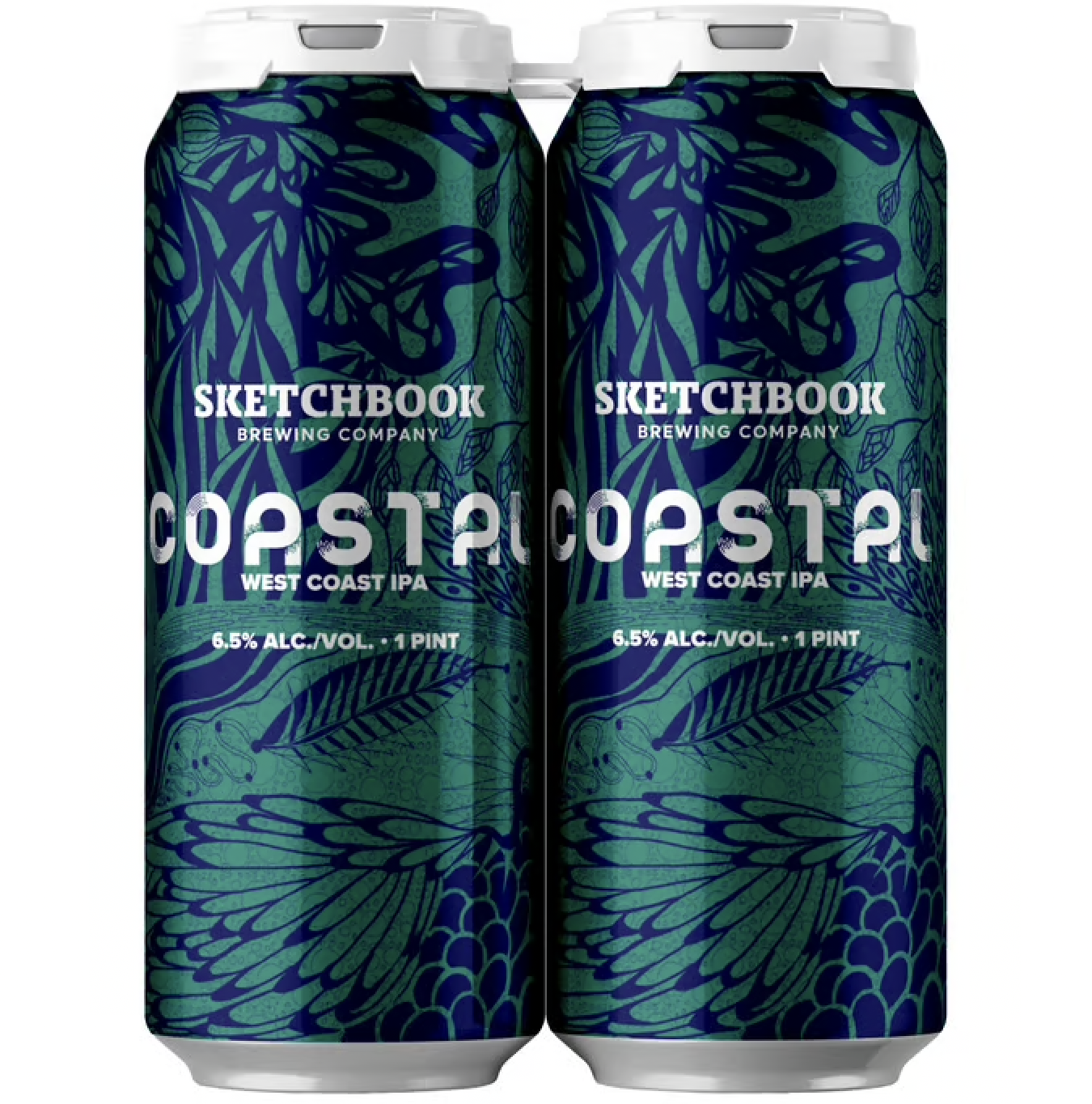 Sketchbook "Coastal" West Coast IPA" 16oz 4pk