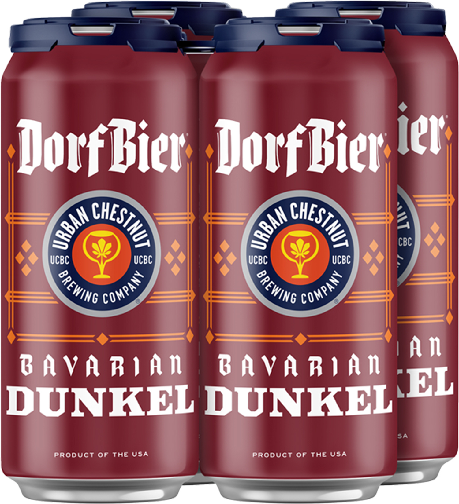 Urban Chestnut "Dorfbier" Bavarian Dunkel 16oz 4pk