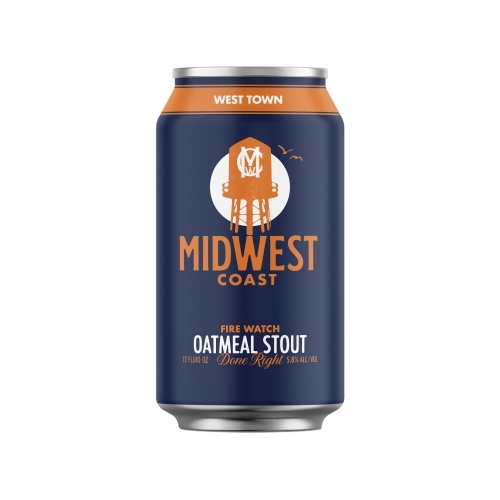 Midwest Coast "Fire Watch" Oatmeal Stout 12oz 6pk