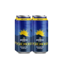 Midwest Coast "Peremoha" Ukrainian-Style Golden Ale with Coriander 16oz 4pk
