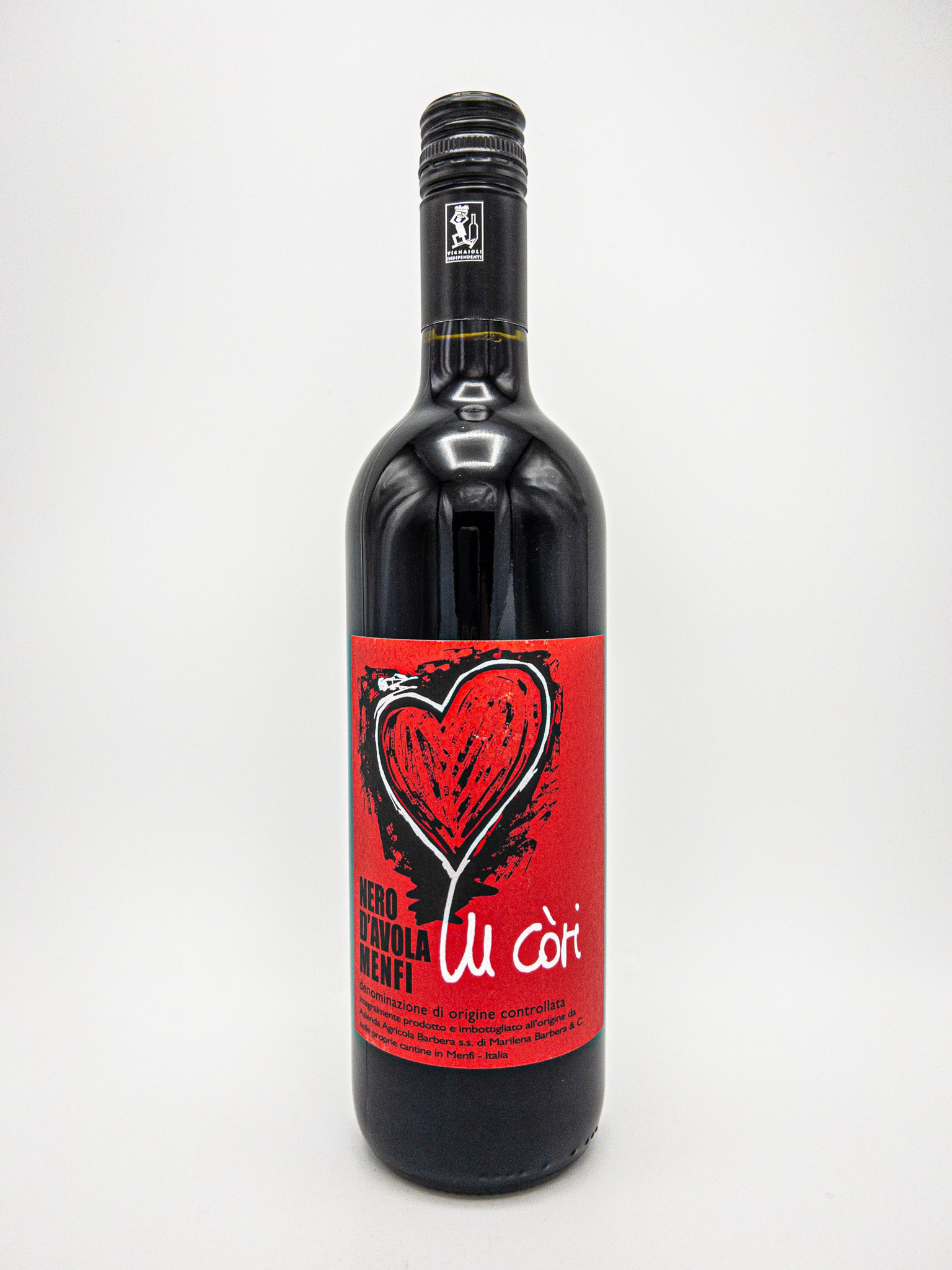 Cantine Barbera "Lu cori" Nero d'Avola  Menfi 2023 750ml