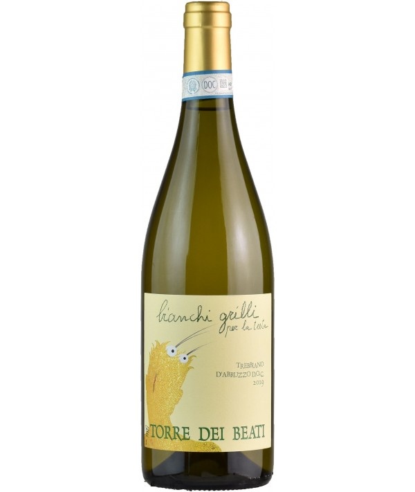 Torre dei Beati "Bianchi Grilli per la Testa" Trebbiano d'Abruzzo 2016 750ml