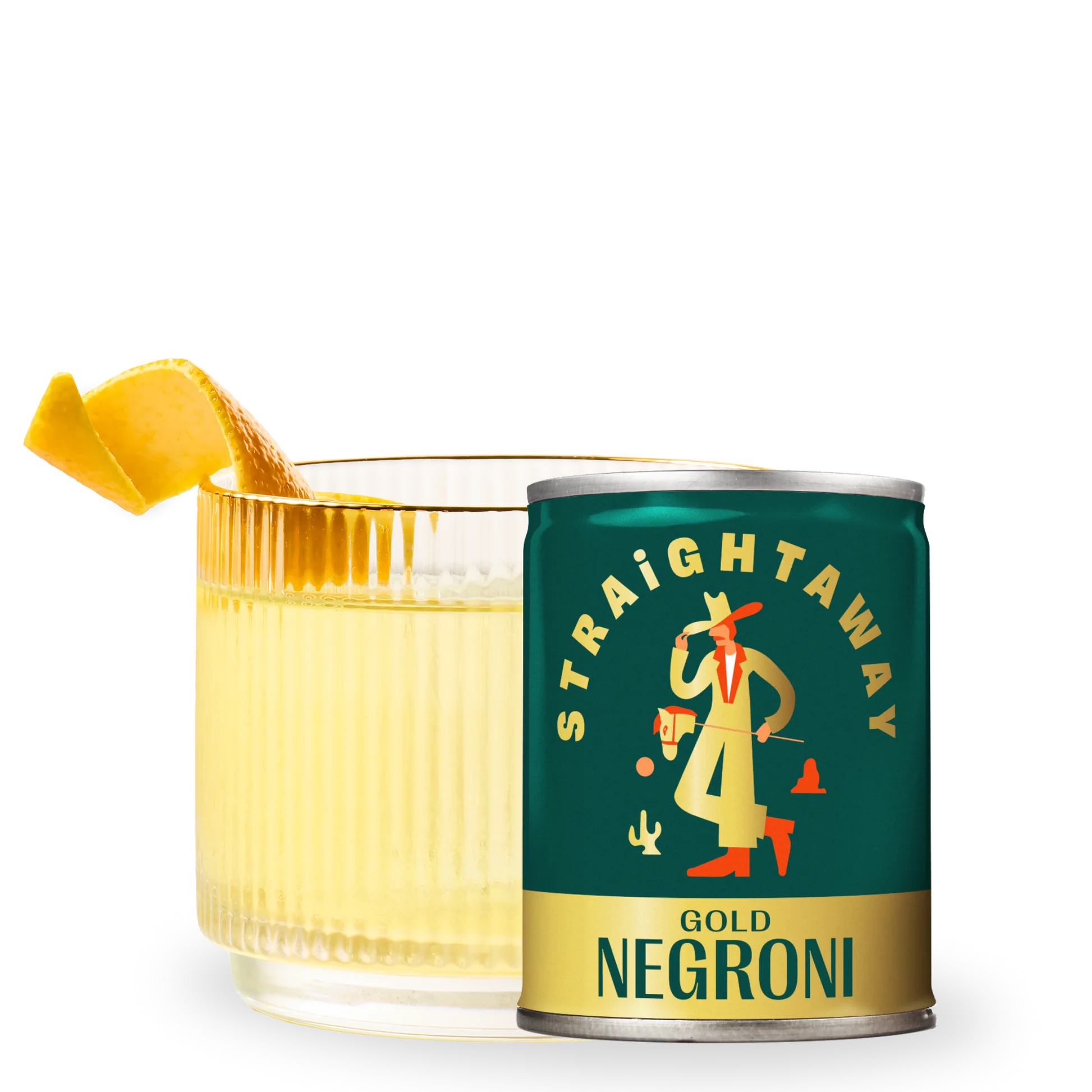 Straightaway "Gold Negroni" 100ml 4pk