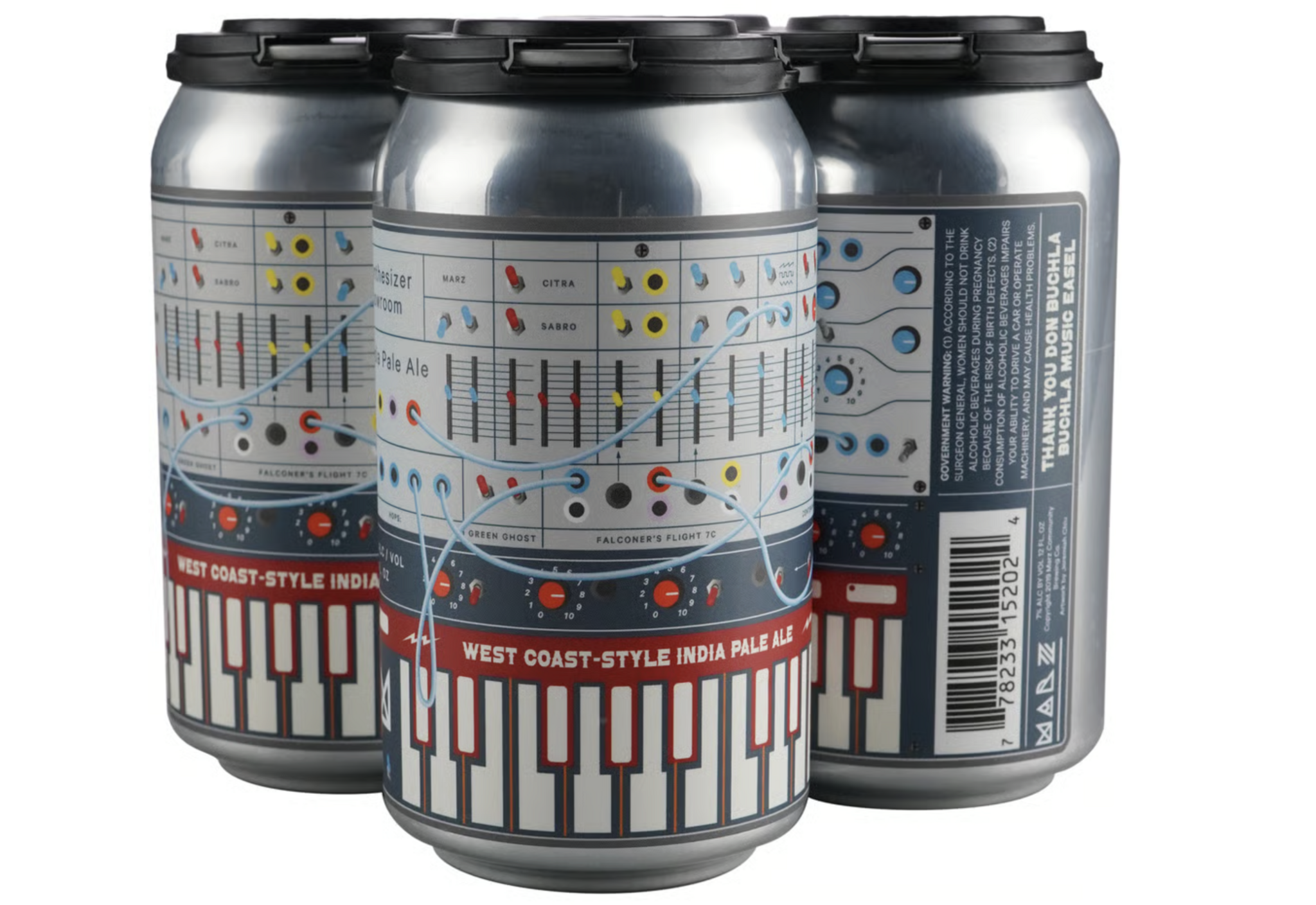 Marz Brewing "Synthesizer Showroom" West Coast Style India Pale Ale 16oz 4pk