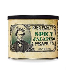 King Floyd's Spicy Jalapeno Virgginia Peanuts 10oz